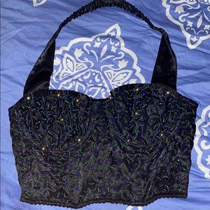 Black Victoria’s Secret Bustier
